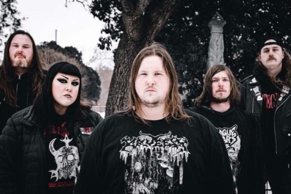 Promo photo for the death metal band Frozen Soul
