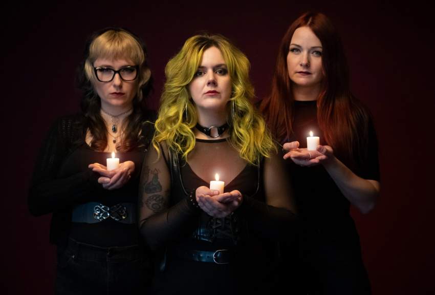 Hoaxed band promo photo for 2026