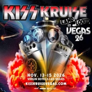 Flyer for the new Kiss Kruise 2026