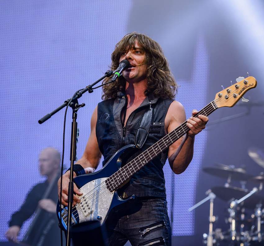 Photo of Kevin Chown from Tarja show