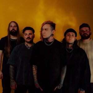 New promo photo for Lorna Shore band 2026