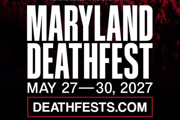 Promo flyer for the 2027 Maryland Deathfest