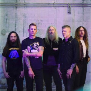Mastodon promo photo for upcoming new album 2026