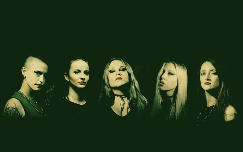 Nervosa new promo photo for 2026 album