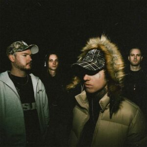 Promo photo for the metal band thrown