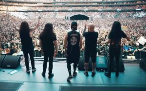 Screenshot from new Anthrax video 2026