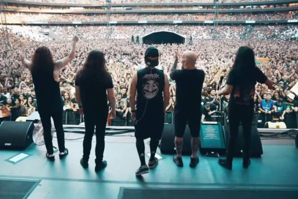 Screenshot from new Anthrax video 2026