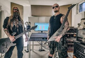 New photo of Belphegor in the studio recording new album