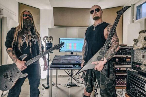 New photo of Belphegor in the studio recording new album