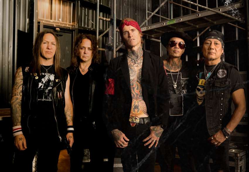 Buckcherry band promo photo from 2025