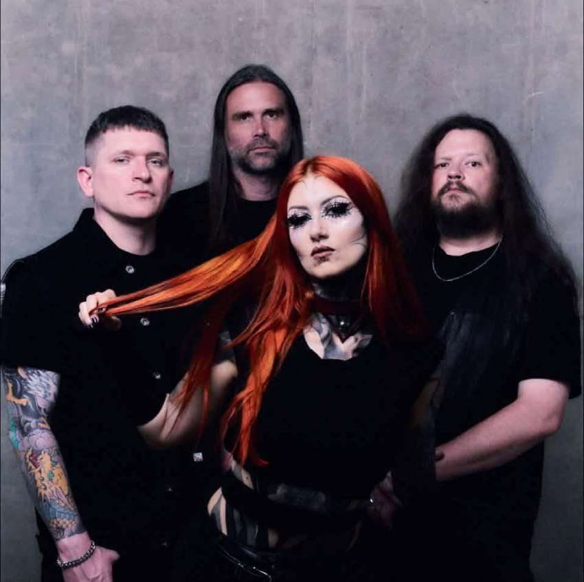 Promo photo for the band Cage Fight in 2026
