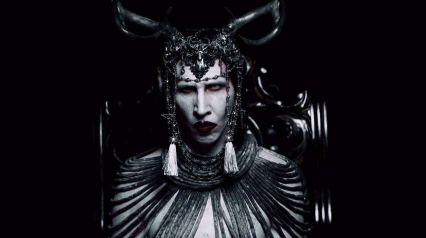 Screenshot for new Marilyn Manson video "Unalive"