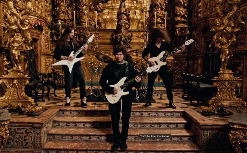 Screenshot for Polyphia "Power in the Blood" video