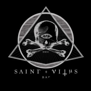 Logo for the Saint Vitus Bar in Brooklyn, NYC