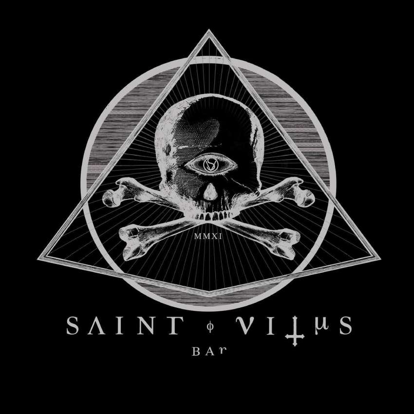 Logo for the Saint Vitus Bar in Brooklyn, NYC