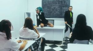Screenshot from new Stitched Up Heart video