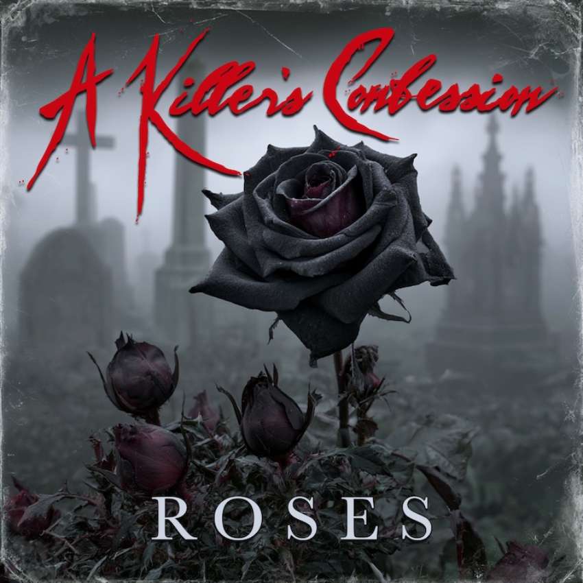 Cover for the new A Killer's Confession single "Roses"