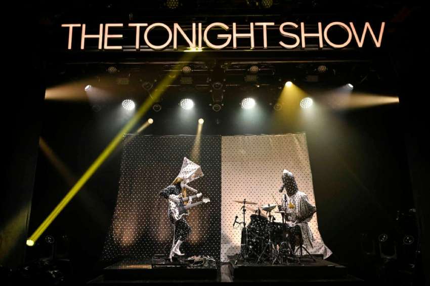 Angine de Poitrine photo from 'The Tonight Show'