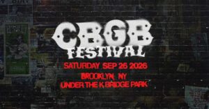 CBGB Festival 2026 show ad mat