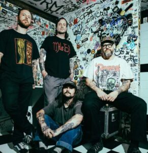 Promo photo for the metal band Cancer Bats