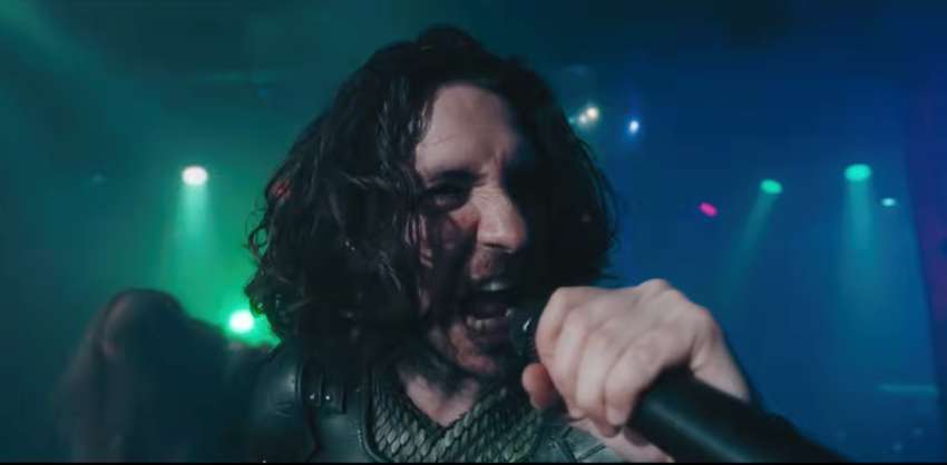 Video screenshot of new Gloryhammer video