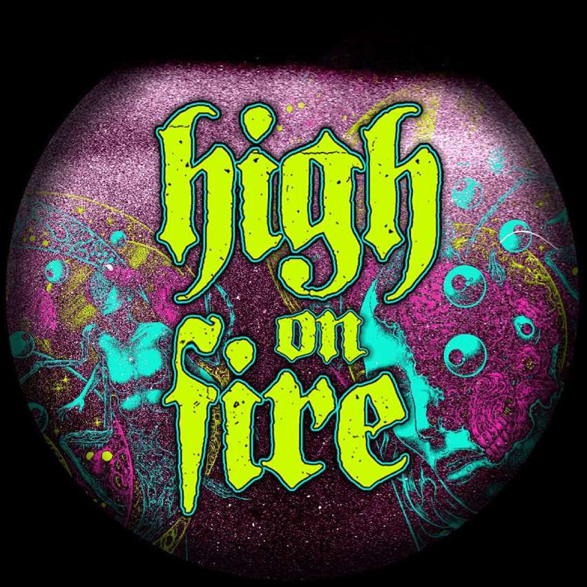 High on Fire band logo 2026