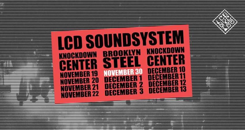 LCD Soundsystem Residency announced