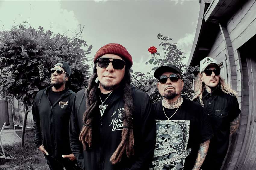 P.O.D. band promo photo for 2026