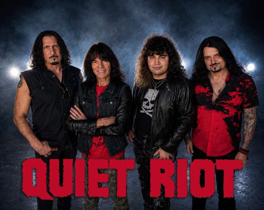 New promo photo for the band Quiet Riot with new singer 2026