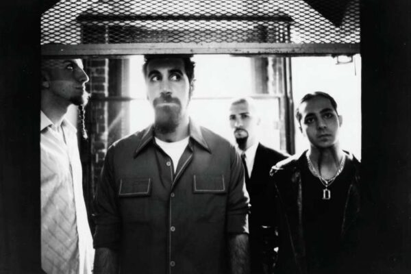 System of a Down promo photo from 'Toxicity" era