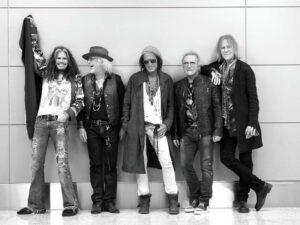 Aerosmith 2026 promo photo for Cali shows