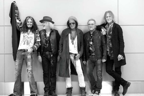 Aerosmith 2026 promo photo for Cali shows