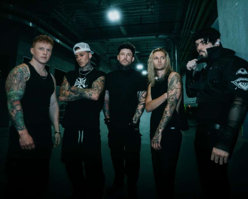 From Ashes to New promo photo for 2026 tour dates