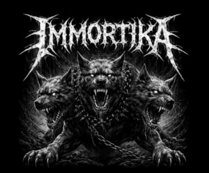 Immortika band logo promo photo