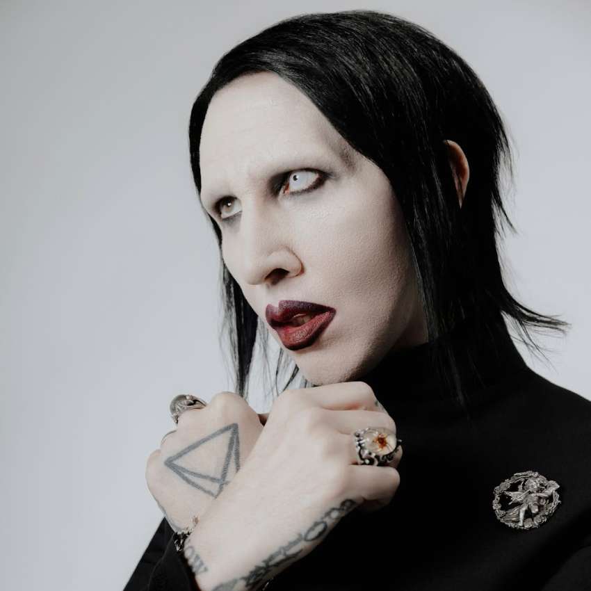 Marilyn Manson promo photo for 2026