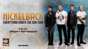 Nickelback 2027 world tour promo flyer