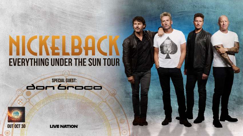 Nickelback 2027 world tour promo flyer