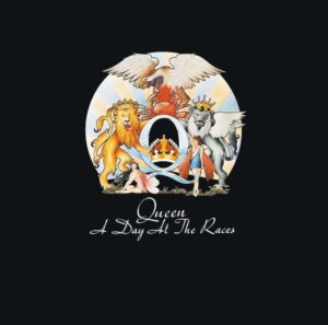 Queen - A Day at the Races 50th anniversary cover