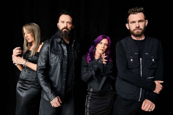New 2026 promo photo for the band Skillet