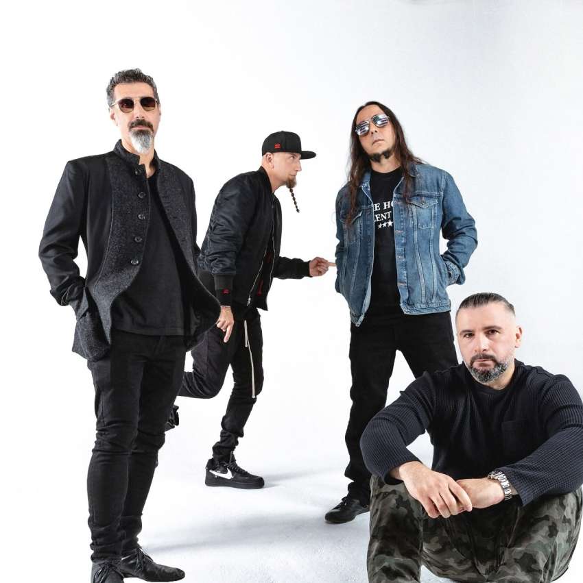 System of a Down band promo photo 2021